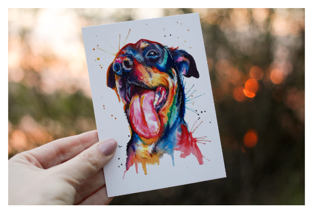 Rottweiler Birthday Card, Dog Birthday Card, Rottweiler - Click Image to Close